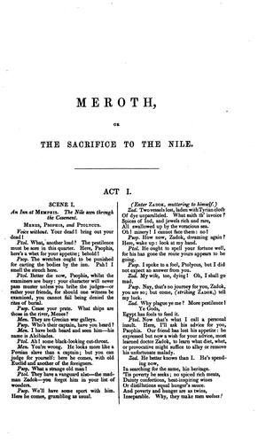 Meroth, or, The sacrifice to the Nile