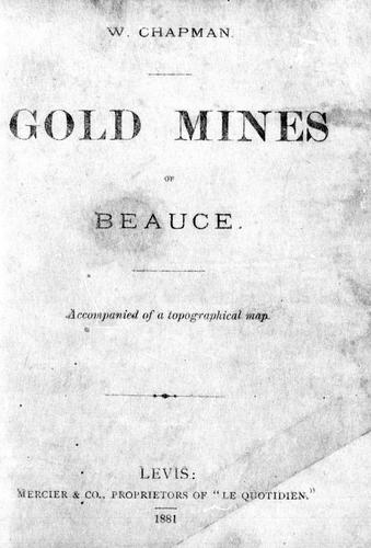 Gold mines of Beauce