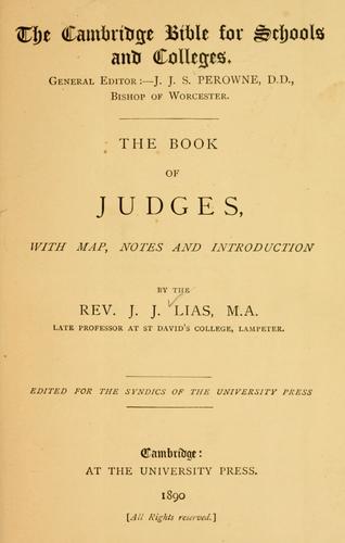 The Book of Judges