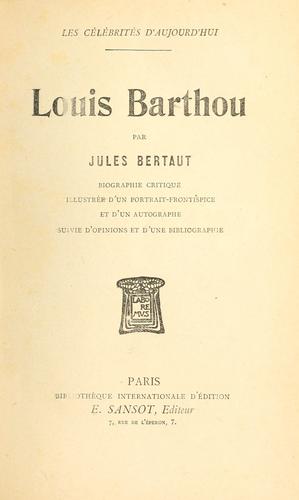 Louis Barthou