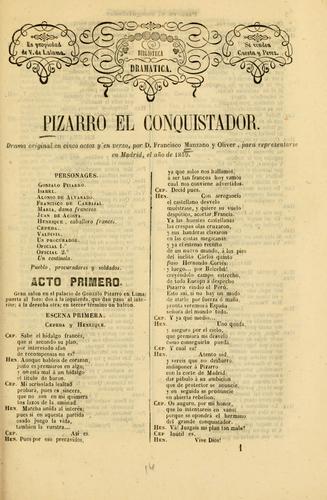 Pizarro el conquistador
