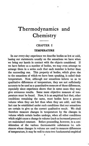 Thermodynamics and chemistry, by F. H. MacDougall.