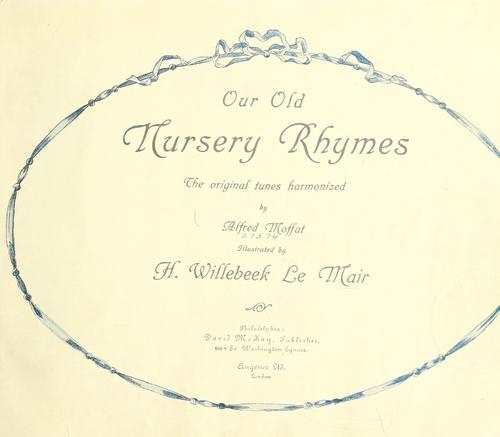 Our old nursery rhymes