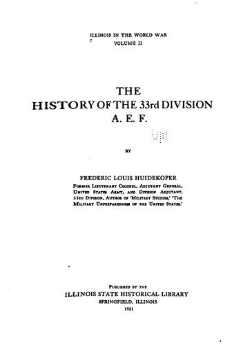 Illinois in the World War