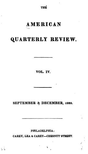 The American Quarterly Review
