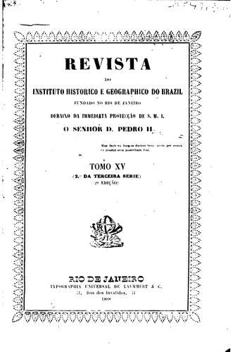 Revista do Instituto Historico e Geographico do Brazil