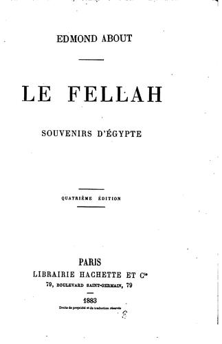Le fellah: souvenirs d'Egypte