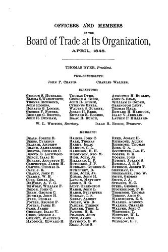 Annual Report of the Trade and Commerce of Chicago