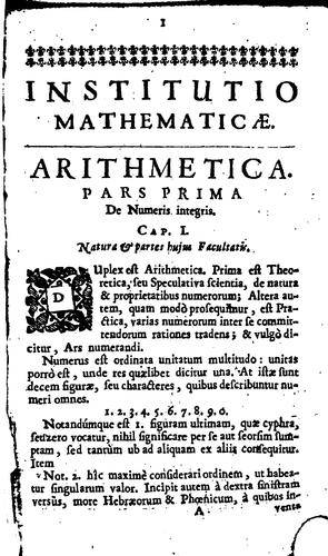 P. Petri Galtruchii ... Mathematicæ totius ... clara, brevis & accurata institutio ...