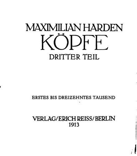 Köpfe