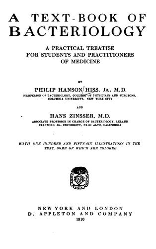 A Text-book of bacteriology: A Practical Treatise for Students and Practitioners of Medicine