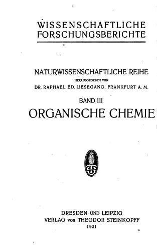 Organische Chemie