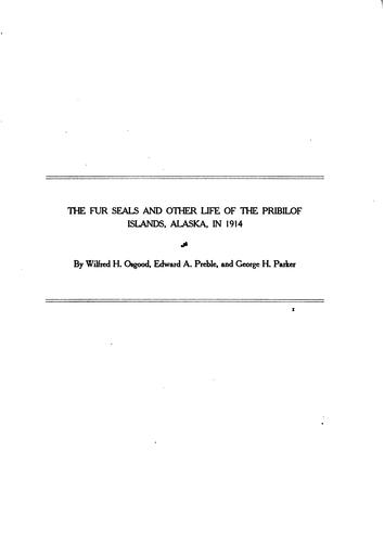 Bulletin of the Bureau of Fisheries