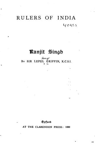 Ranjit Singh