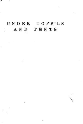 Under Tops'ls and Tents: Illustrated