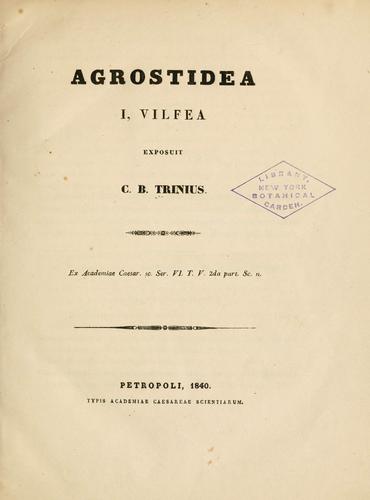 Agrostidea