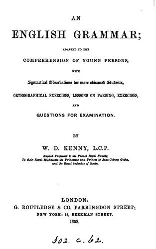 An English Grammar