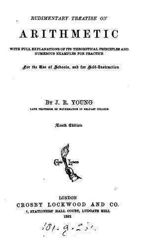 Rudimentary treatise on arithmetic