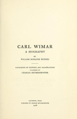 Carl Wimar