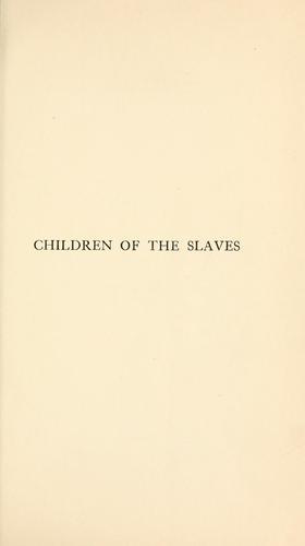 Children of the slaves