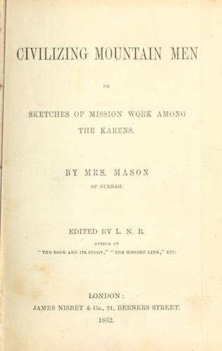 Civilizing mountain men