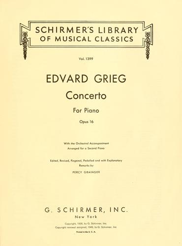 Concerto for piano