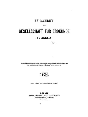Zeitschrift
