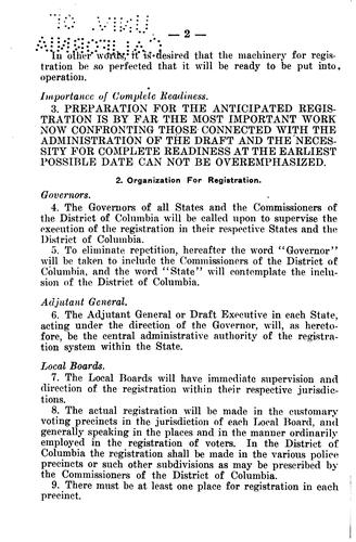 Concerning Selective Service Law ...: September 17, 1918