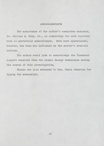 Preparation and adsorptive properties of thorium oxide.