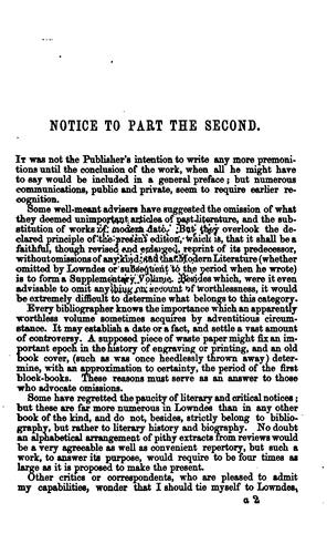 The Bibliographer's Manual of English Literature: Containing an Account of Rare ... and Useful ...