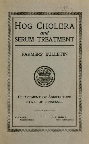 Hog cholera and serum treatment