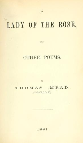 The lady of the rose