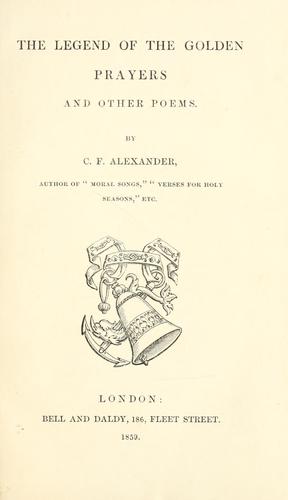 The legend of the golden prayers