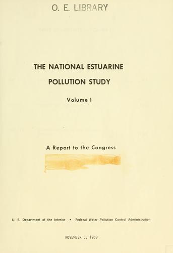 The national estuarine pollution study