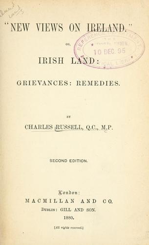 " New views on Ireland,"
