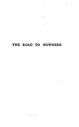 The Road to Nowhere