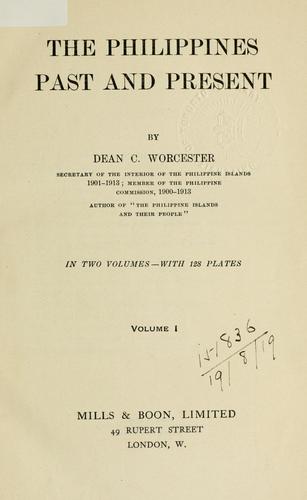 The Philippines, past and present.