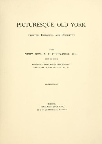 Picturesque old York