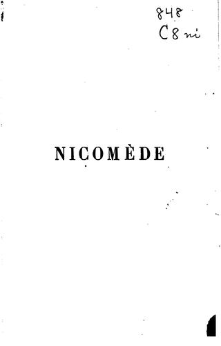 Nicomède: tragédie