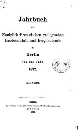 Geologisches Jahrbuch