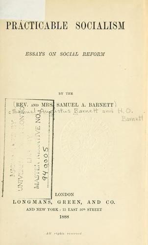 Practicable socialism