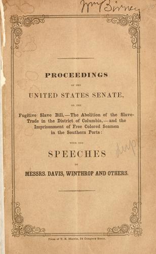 Proceedings of the United States Senate