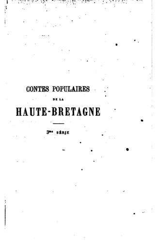 Contes populaires de la Haute-Bretagne