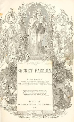 Discover The Secret Passion by Robert Folkestone Williams, a captivating exploration of love, desire, and personal relationships.