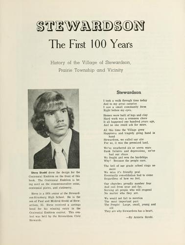 Stewardson, the first 100 years