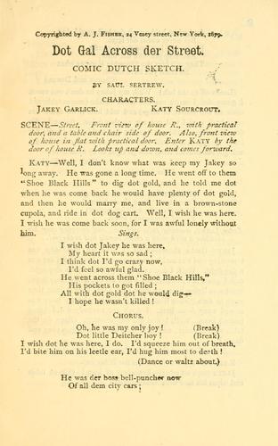 Dot Gal across der street