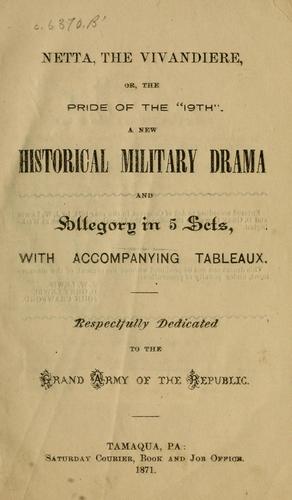 Netta, the vivandiere