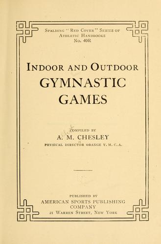 Indoor and outdoor gymnastic games