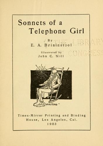 Sonnets of a telephone girl