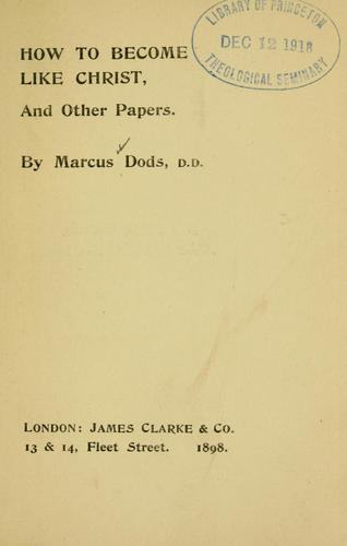 How to become like Christ